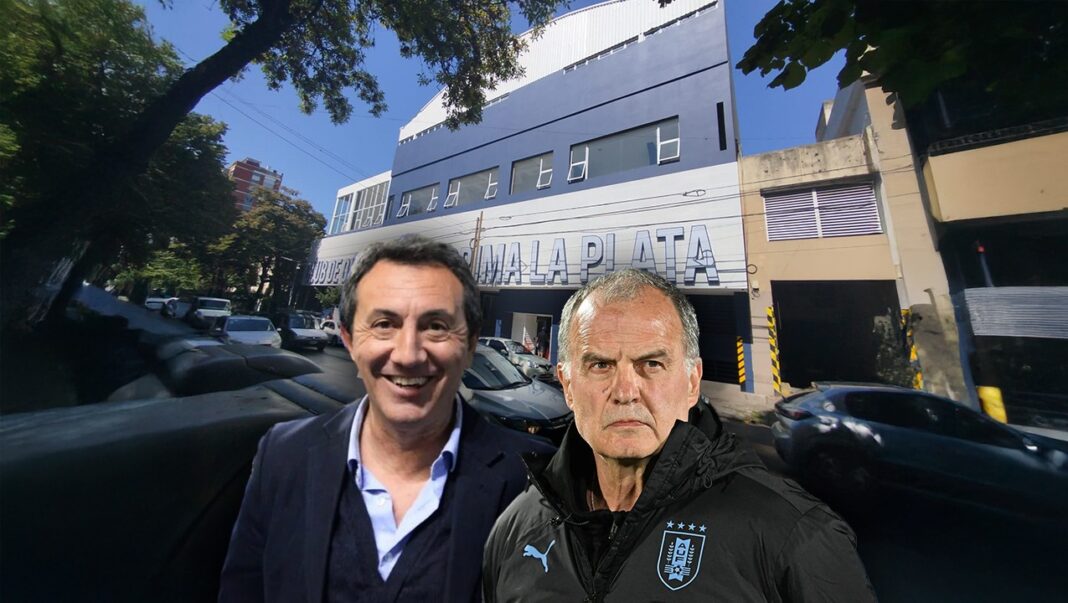Mariano Cowen y Marcelo Bielsa