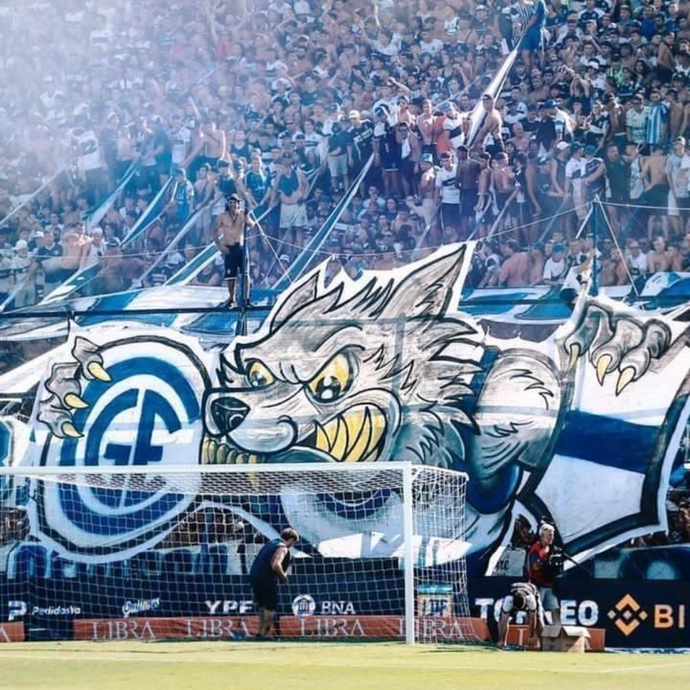 El Tifo que presentó Gimnasia en el último Clasico 