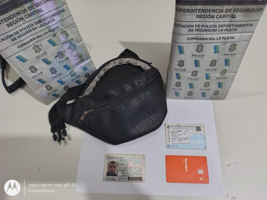 Los elementos secuestrados en el allanamiento