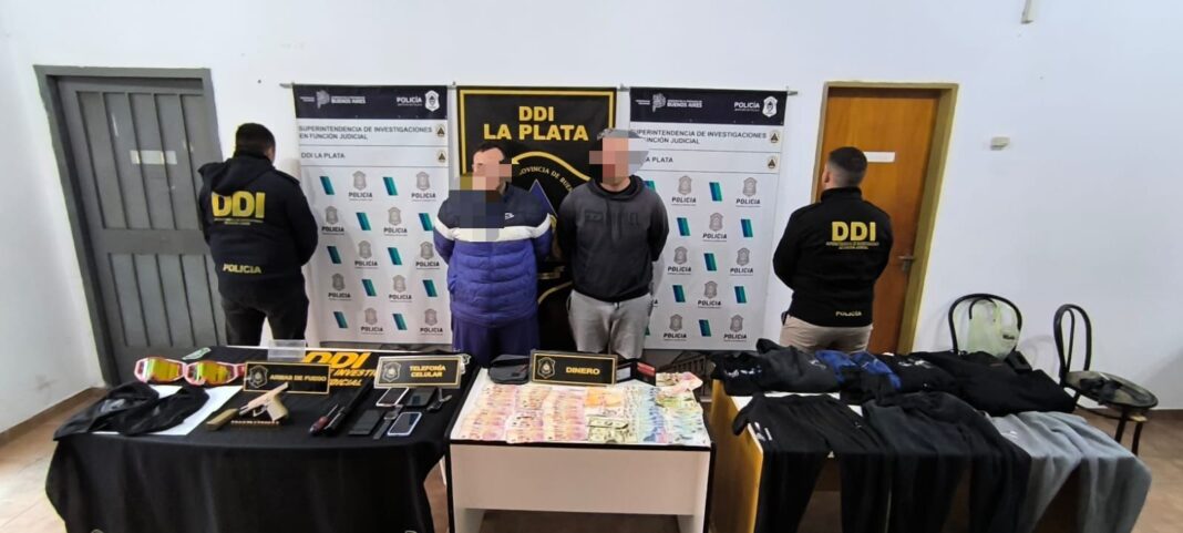 Los dos detenidos bajo sospecha de cometer entraderas en La Plata