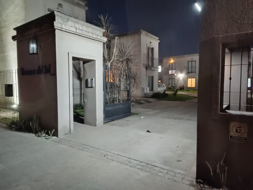 La finca donde mataron al empresario en Moreno