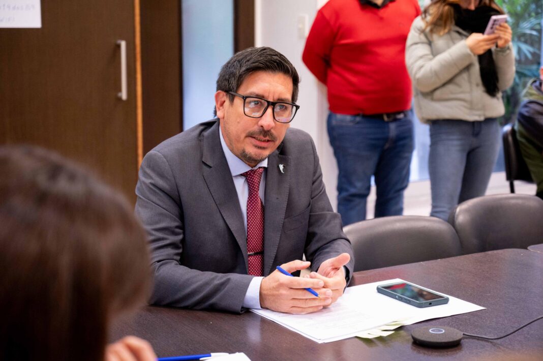 Diputado Martín Rozas, jefe de la nueva bancada Unión y Libertad.