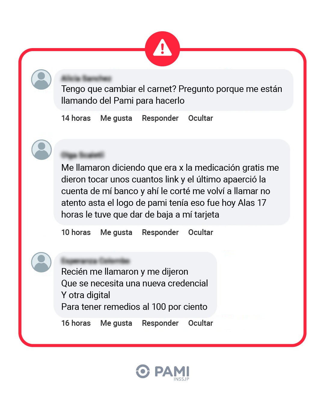 PAMI alerta por estafas digitales: cómo protegerse de los fraudes que ...