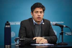 Kicillof redobla la presión sobre Milei por la falta de obra pública