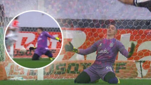 Con Muslera, todos jugadores de Estudiantes que hicieron goles en contra con Domínguez