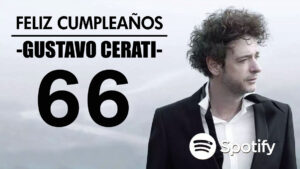 El eterno Gustavo Cerati en una playlist imperdible