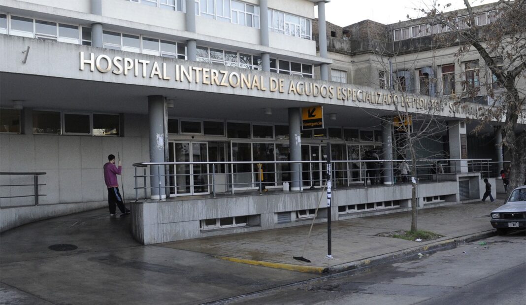 La beba fue internada en el Hospital de Niños de La Plata