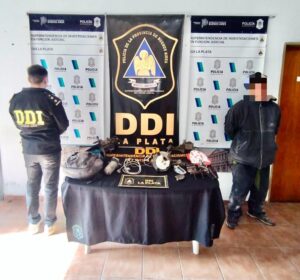 Detuvieron a un hombre con antecedentes por intentar robar en una vivienda en La Plata