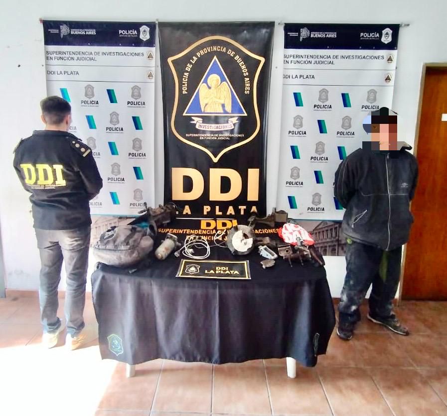 El hombre con antecedentes cayó en Altos de San Lorenzo