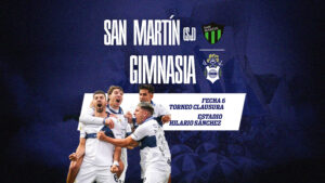 Gimnasia visita a San Martín en San Juan: formaciones, horario y cómo verlo en vivo