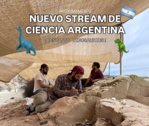 Tras el furor con el streaming marino, llega un nuevo stream de científicos del CONICET: mostrarán la búsqueda de fósiles
