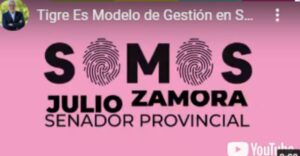 Julio Zamora paga la campaña de Somos Buenos Aires con la plata de los vecinos de Tigre