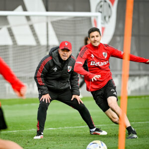 Con Enzo Pérez y Nacho Fernández, el posible 11 de River para enfrentar a Estudiantes