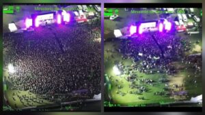 Milei difundió una foto falsa del acto en Moreno para inflar la concurrencia