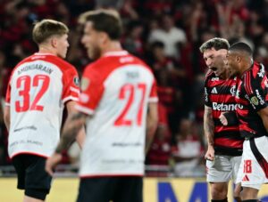 Mística pura: Estudiantes no hizo pie en Brasil, pero golpeó en el momento justo y dejó la serie abierta para la vuelta
