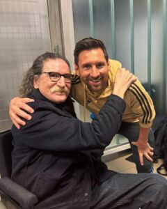 El detrás de escena del cara a cara entre Messi y Charly García