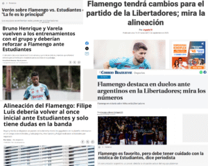 A un día del compromiso copero, ¿qué dicen los medios de Brasil del duelo entre Estudiantes y Flamengo?