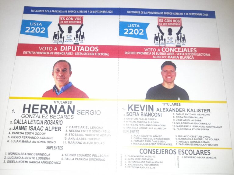 Insólito: imprimieron mal las boletas y tuvieron que bajarse de las elecciones