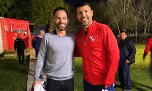 El Kun Agüero enfrentó a Estudiantes y recordó a Alejandro Sabella