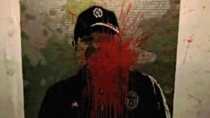 Indignante: vandalizaron el mural de Diego Maradona en el Bosque y crece la bronca entre los hinchas