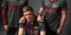 Lanús lanzó una camiseta por su aniversario… ¿con guiño a Estudiantes?