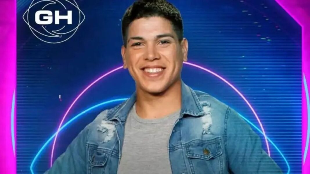 Thiago Medina sonriente en Gran Hermano, antes del accidente