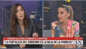 “Claramente leyes no hago”: el sincericidio en TV de la candidata Virginia Gallardo