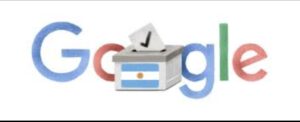 Google colocó un Doodle especial por las elecciones legislativas argentinas