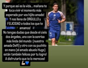 El emotivo posteo de la mamá de Nico Barros Schelotto en un día súper especial para la familia