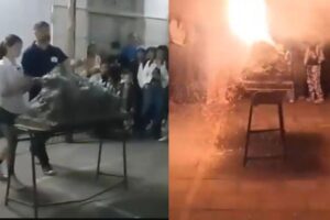 Explosión en una feria de ciencias en Pergamino: una nena resultó gravemente herida mientras presentaba un experimento escolar