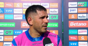 Insfrán, figura, y una respuesta que dice mucho tras quedar en duda: “De eso no voy a hablar”