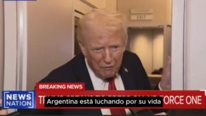 Trump contradictorio: del elogio a Milei a describir a Argentina como “al borde de la muerte”