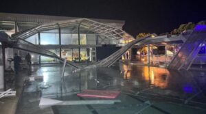 Temporal en Benito Juárez: voló el techo del hospital, suspendieron las clases y sigue la alerta por tormentas