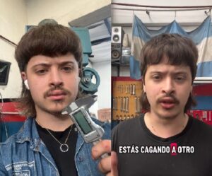 El tornero viral lo hizo otra vez: “Menos ver el mercado de bitcoin y más ensuciarse las manos”