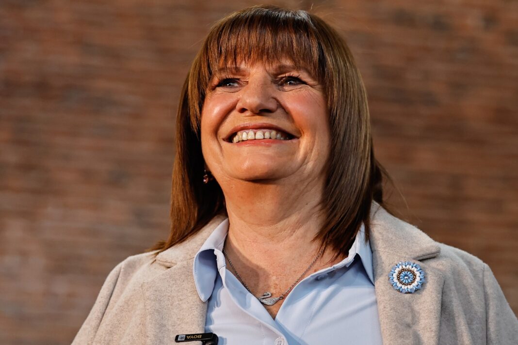 Patricia Bullrich fue designada por Javier Milei para liderar el bloque libertario en el Senado