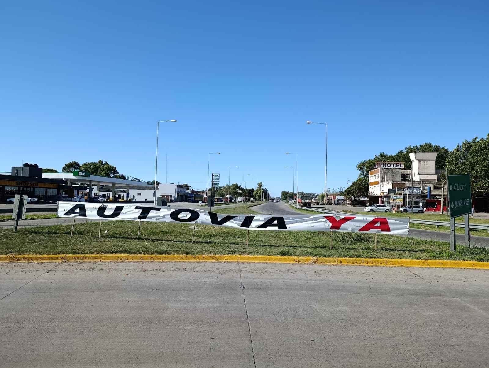 Volvieron las protestas de vecinos autoconvocados por la Ruta 3 | Infocielo