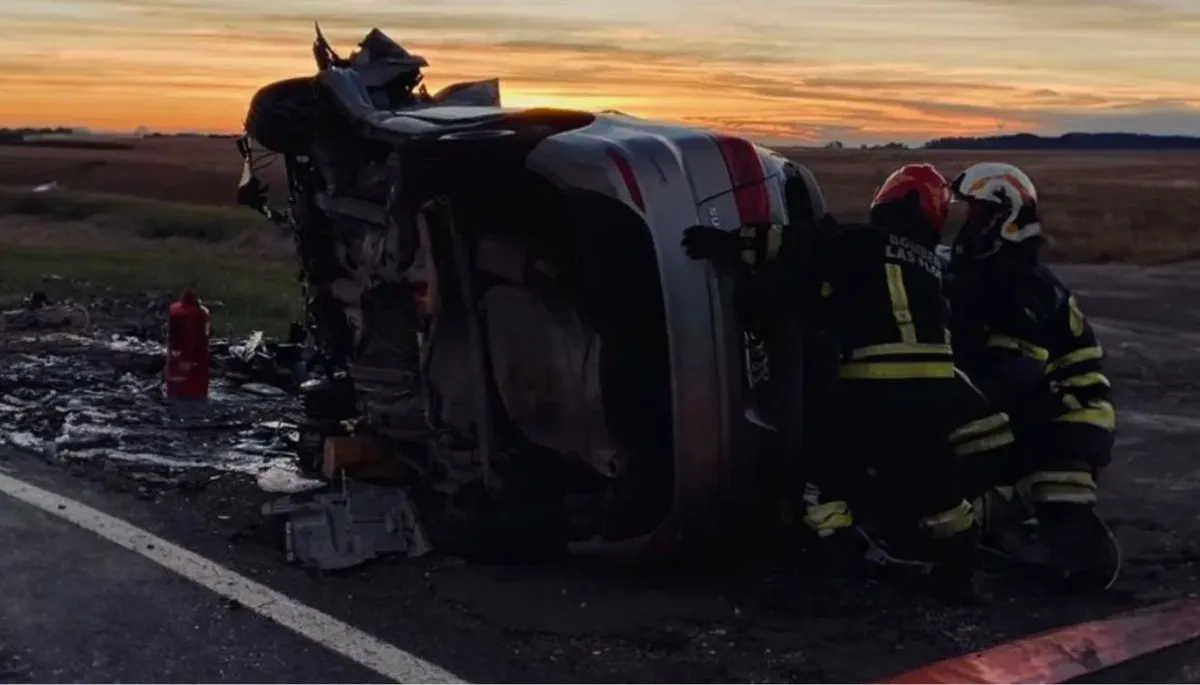 Choque fatal en la Ruta 3: cinco muertos tras un impacto frontal cerca ...