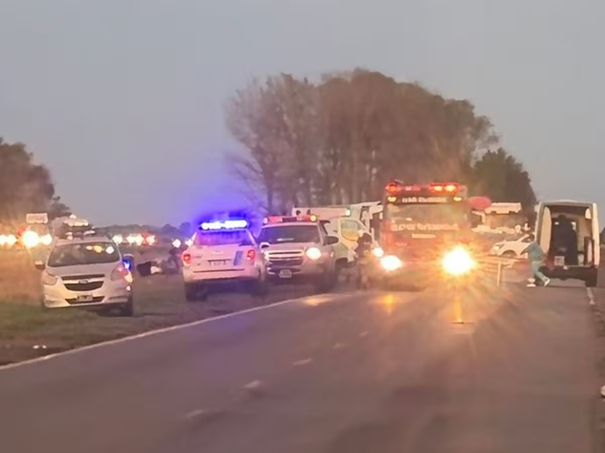 Choque fatal en la Ruta 3: cinco muertos tras un impacto frontal cerca ...
