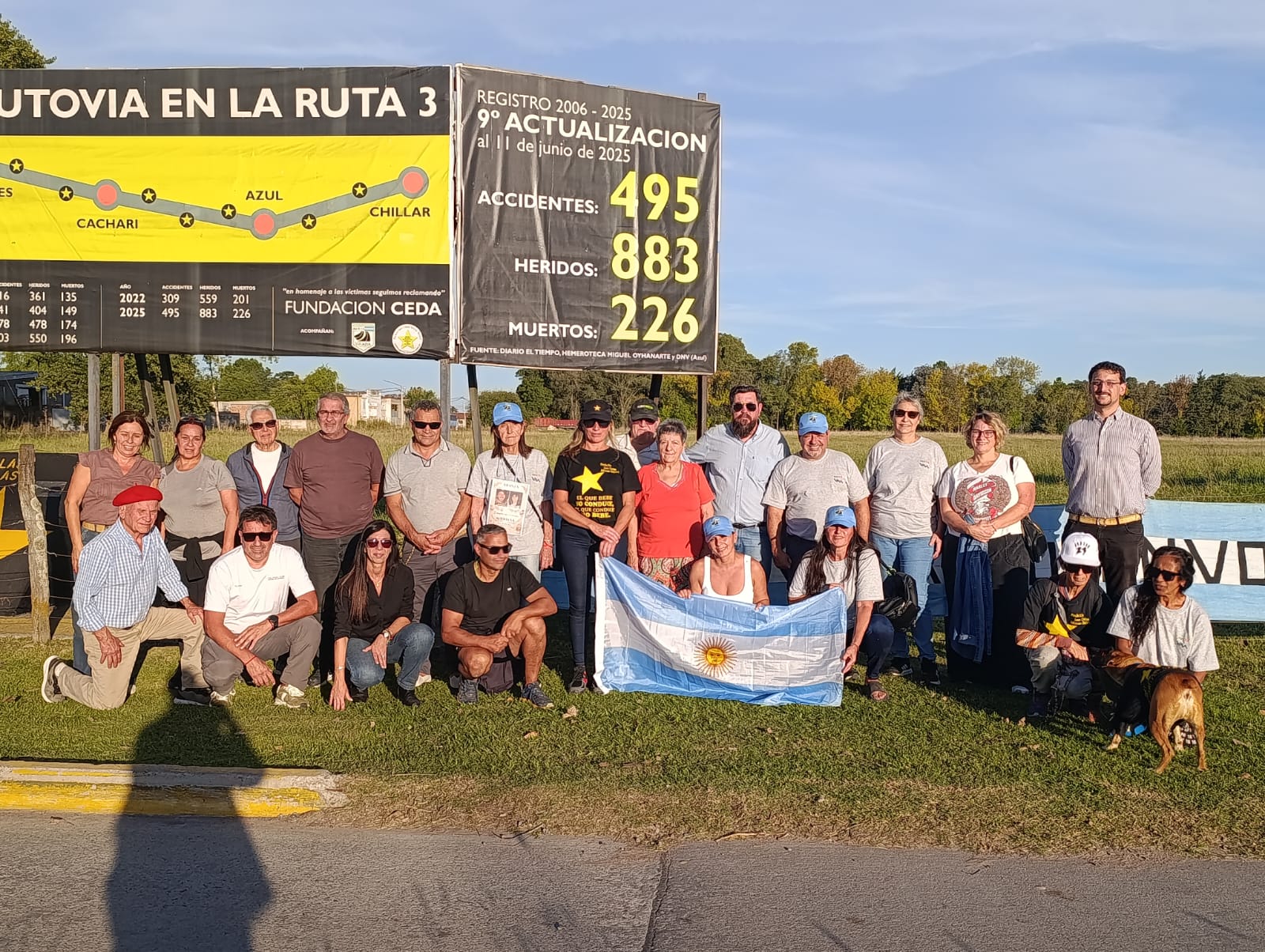 Siguen las protestas en PBA por el mal estado de las rutas nacionales ...