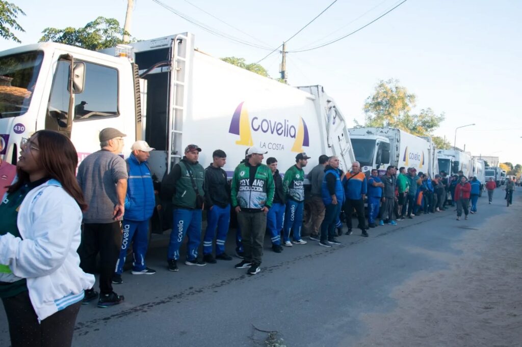 Paro de recolectores en Villa Gesell (Infocamioneros)