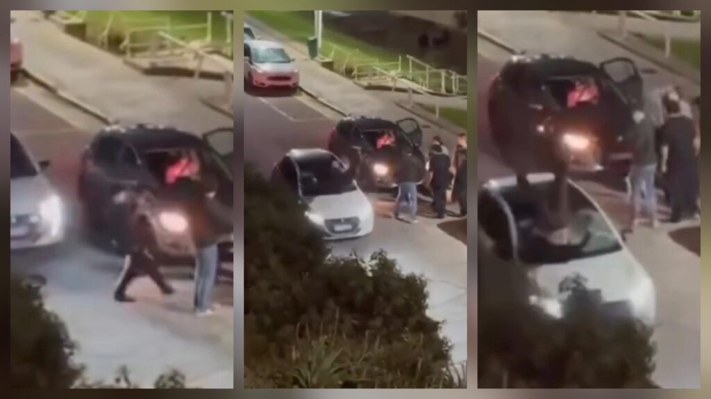 Impactante video: Lo empujaron en una pelea a la salida de un boliche y ...