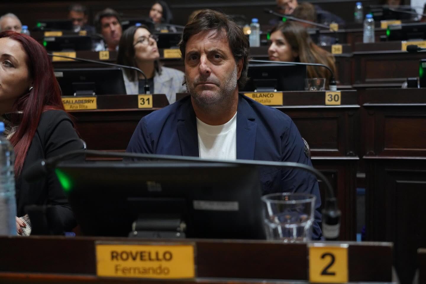 Rovello acusó al oficialismo de 
