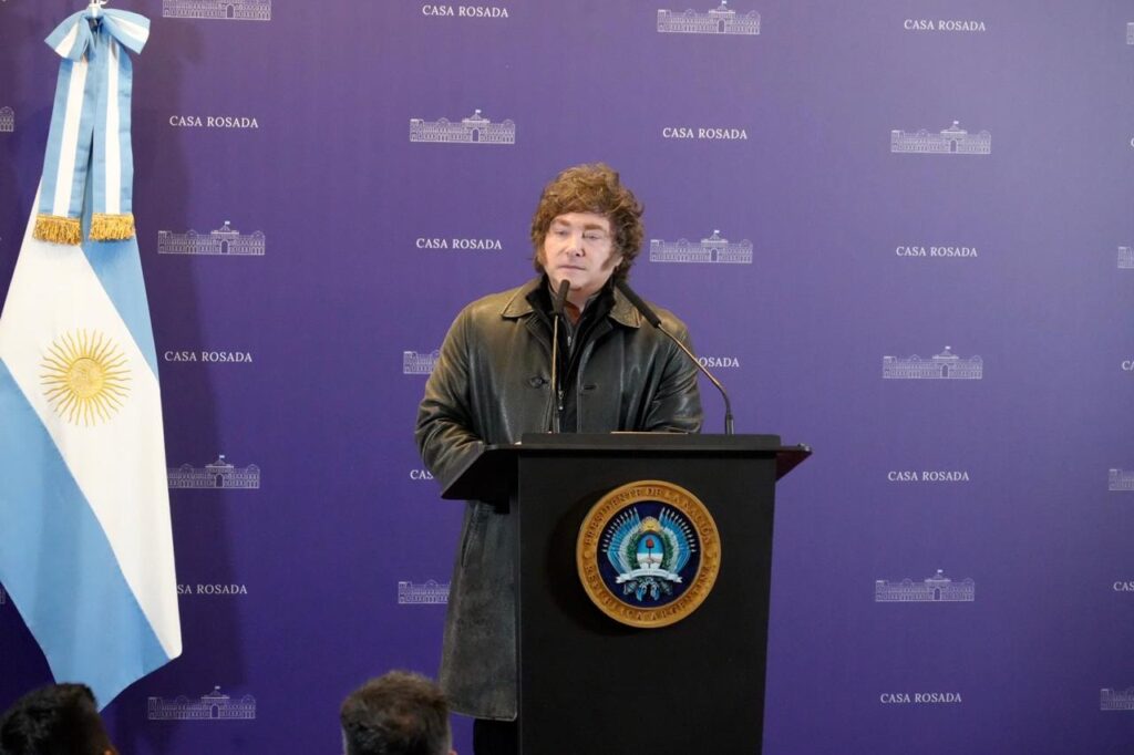 javier milei expone ante diputados y senadores de la libertad avanza