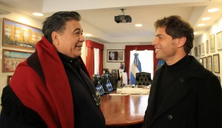 Axel Kicillof y Mario Ishii.