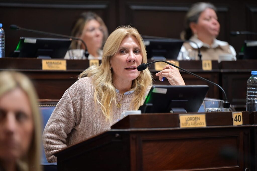 Diputada Alejandra Lordén. UCR.