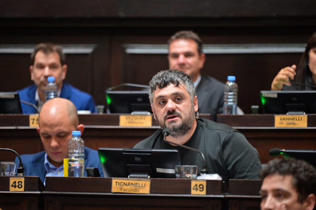 Diputado Facundo Tignanelli.