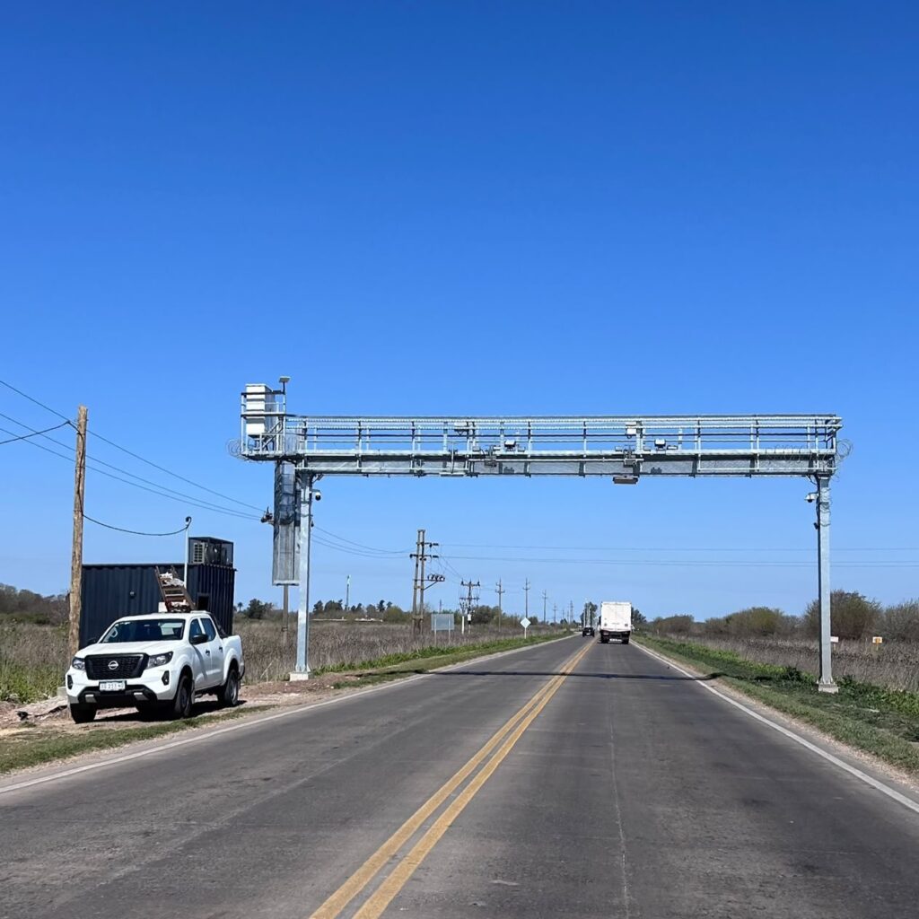 peaje de ramallo en la ruta provincial 87