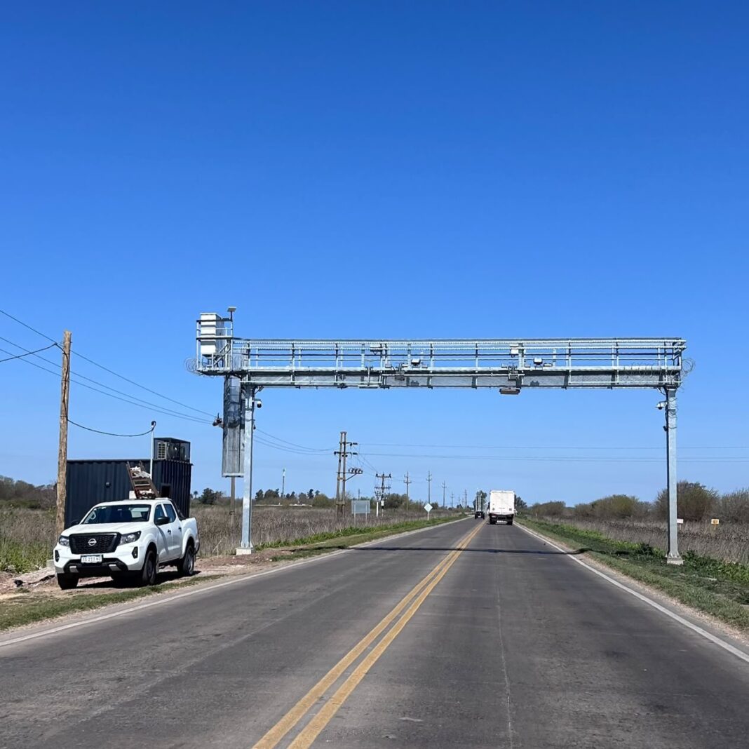 peaje de ramallo en la ruta provincial 87